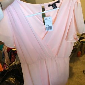 Light pink flowy dress